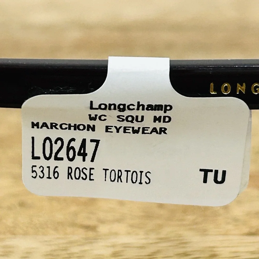 Lonchamp  5316 Rose tortoise Eyeglasses Frames Only L02647 609 53 16 140